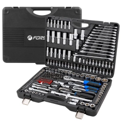 Набор инструментов 216пр. 1/4''3/8''1/2''(6гр, 12гр)(4-32мм) Forsage F-38841 SM