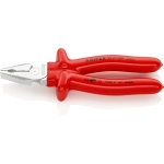 Плоскогубцы комбинированные особой мощности хромированные 200 мм Knipex 02 07 200