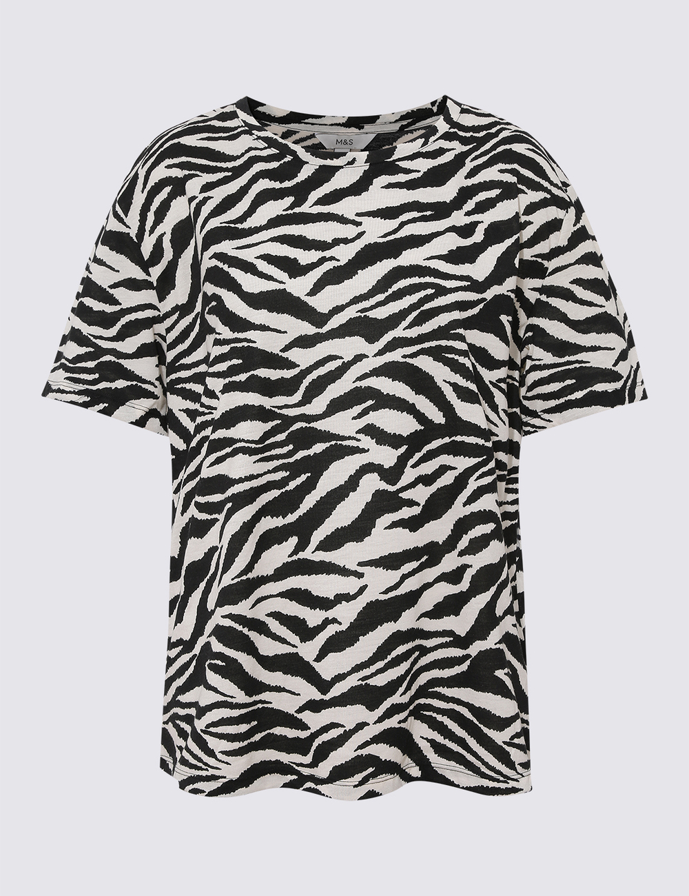 Футболка с коротким рукавом свободного кроя T41007451H - Marks & Spencer