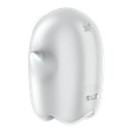 Мини-вибратор с воздушной стимуляцией Satisfyer Glowing Ghost серый (светится в темноте)