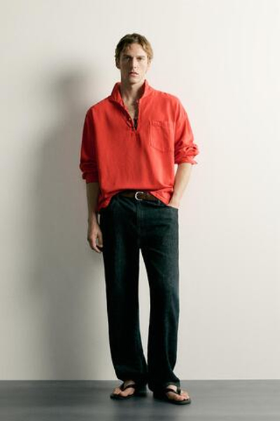 РУБАШКА-ПОЛО RELAXED FIT — ZARA