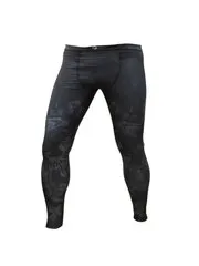 Лосины мужские Rusco Sport BLACK HERB детские