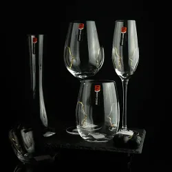 Бокал-флюте для шампанского 250 мл Face to Face декор d 4,5 см h24 см P.L. - BarWare [6]