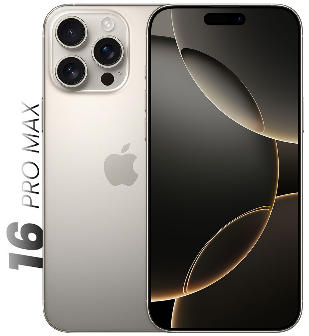 Смартфон Apple iPhone 16 Pro Max 256 ГБ («Натуральный титан» | Natural Titanium)