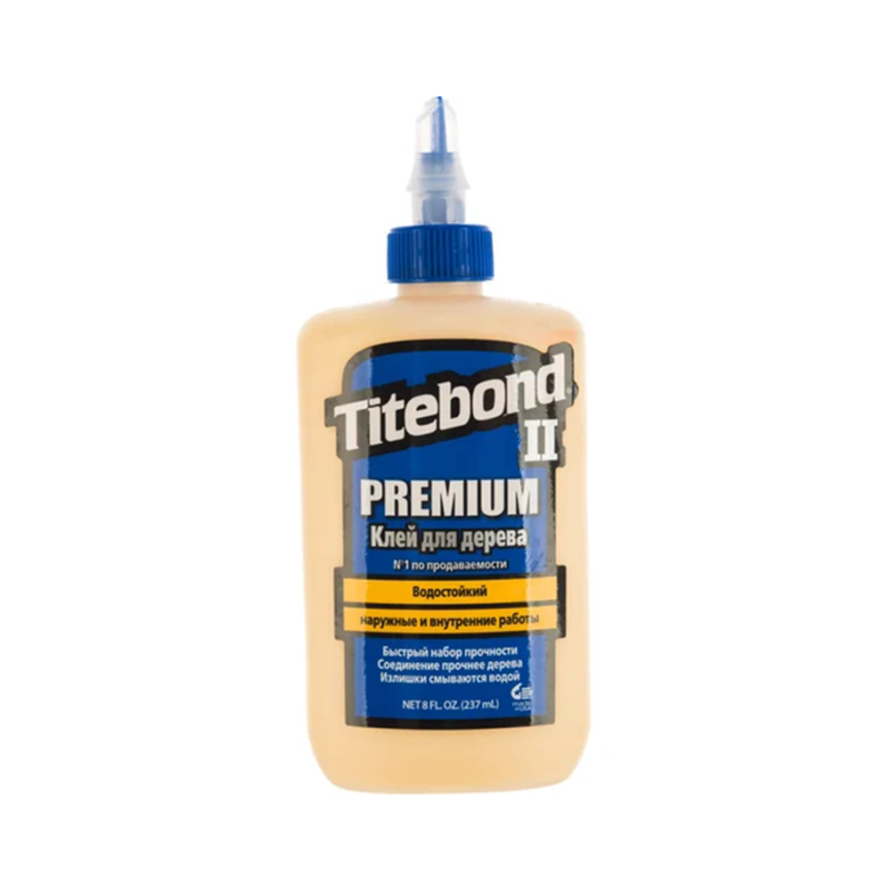 Titebond II Premium клей столярный влагост., 237 мл Titebond II Premium клей столярный влагост., 237 мл