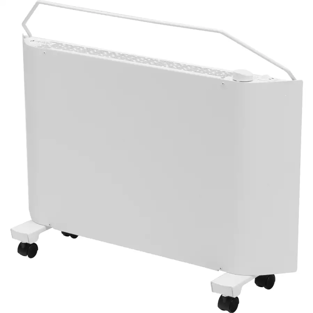Конвектор электрический XCE-1500, 230 В, 1500 Вт, белый, сушилка, колеса, Х-элемент// DENZEL 98131