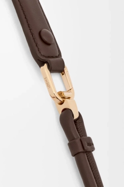 Loewe Маленькая сумка Madrid из мягкой телячьей кожи, темно-каштановый