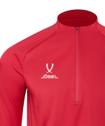 Джемпер ветрозащитный JÖGEL PREMIER PerFormPROOF 1/4 Zip Wind Top, красный