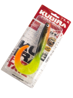 Виброхвост LJ 3D Series Kubira Fire Tail 7" (17,5 см), цвет PG41, 1 шт.