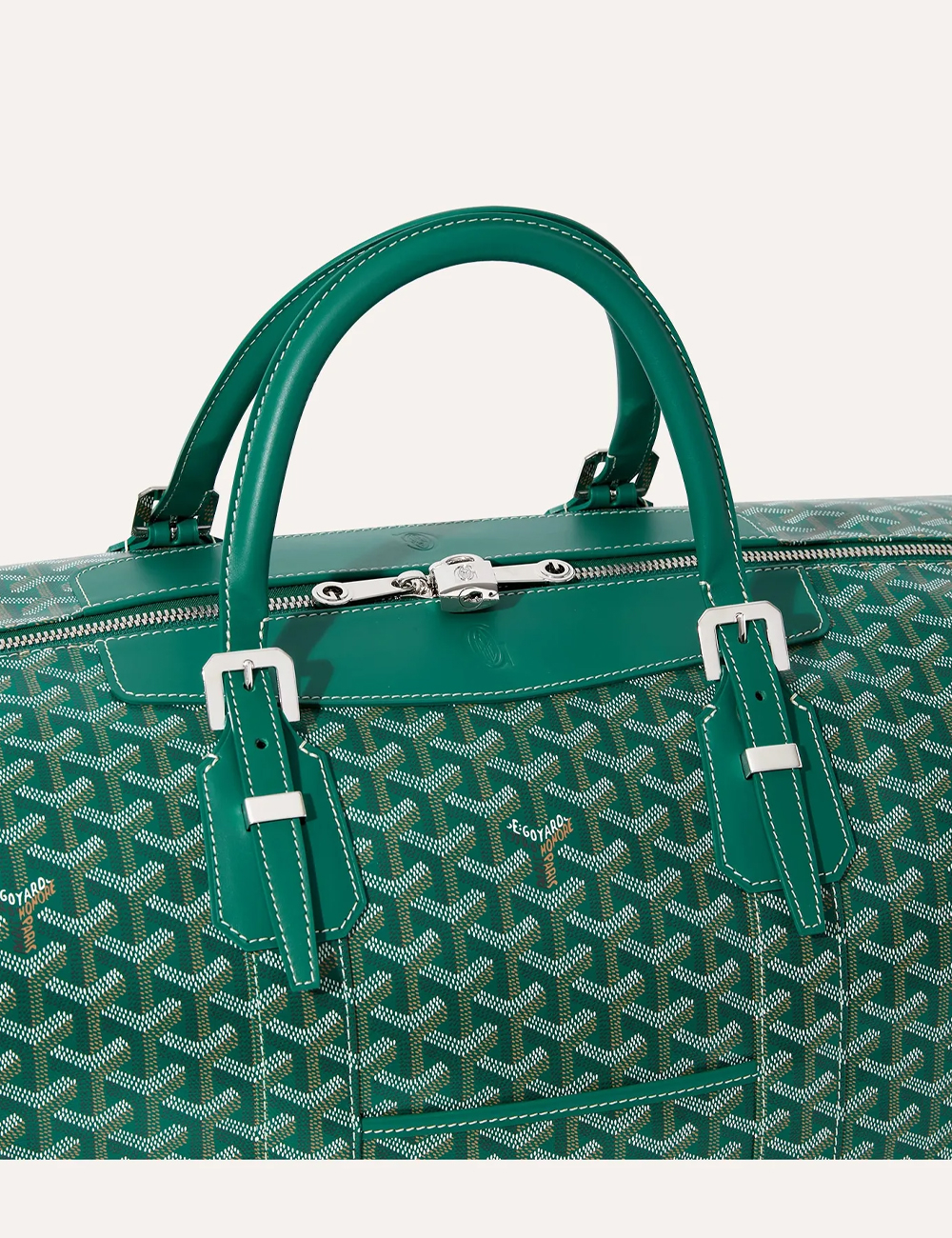 Goyard Bowling 55 PM Bag "Green"