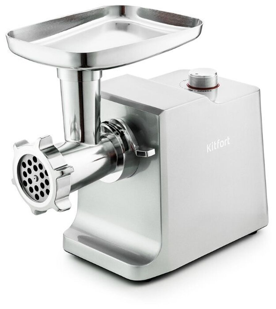 Мясорубка Kitfort KT-2108 серебристый
