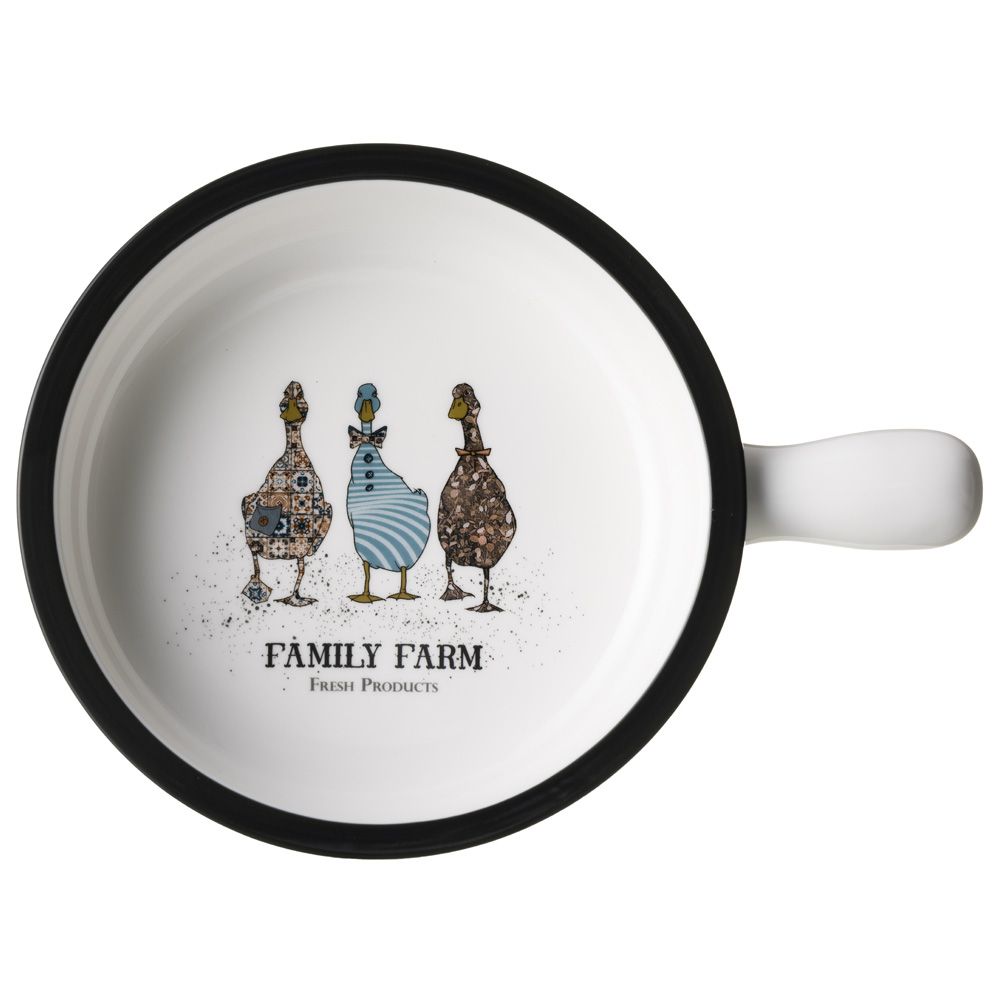 САЛАТНИК С РУЧКОЙ LEFARD "FAMILY FARM" 800 МЛ 27*20*5 СМ (КОР=12ШТ.)