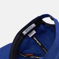  Кепка Carhartt WIP Canvas Script Cap артикул:I028876_blue - купить в магазине Дайс