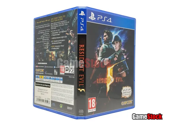 PS4 Resident Evil 5 (Б/У, Английская версия, CUSA-04284)