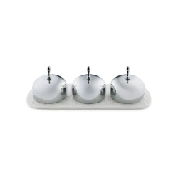 Alessi Тройной контейнер для варенья EAN 8003299383238