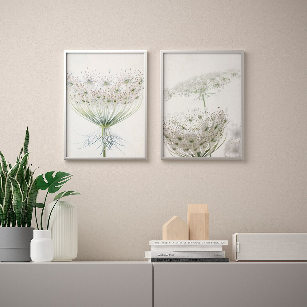 IKEA BILD (ИКЕА БИЛД) — Плакат, цветочный мотив, 30x40 см, фото 2