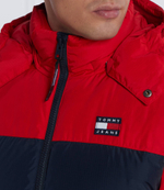 Пуховая куртка ALASKA colorblock Tommy Jeans - темно-синий(DM0DM17482)