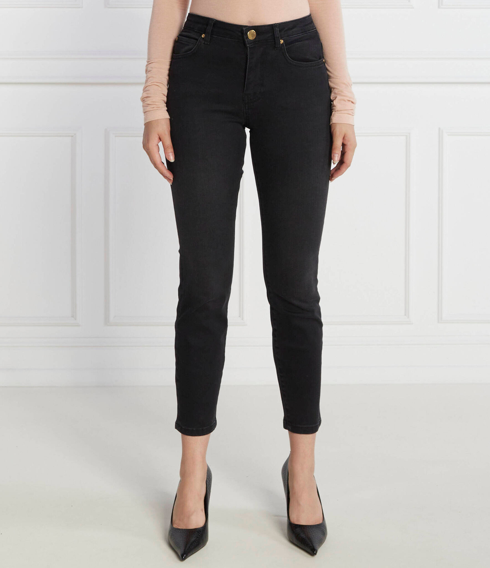 Джинсы SABRINA SKINNY DENIM BLK BLK S Pinko - черный(100169 A102)