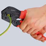 Клещи зажимные для опрессовки чернёные 250 мм Knipex 97 52 05 SB
