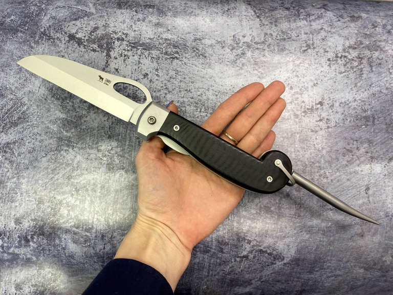 Складной нож Боцманский, 95х18, G10