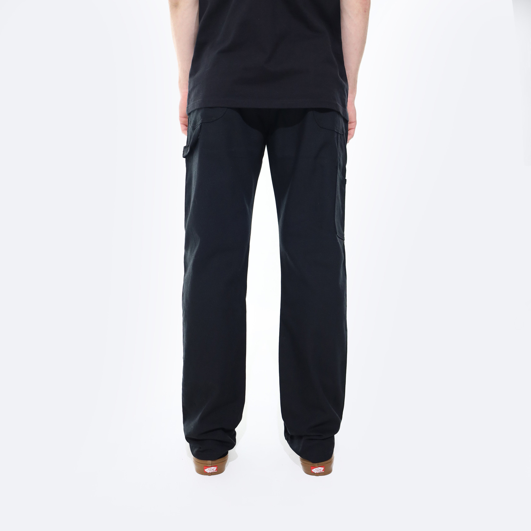 Брюки Dickies Regular Fit Duck Carpenter Pants (black) артикул: - купить в магазине Дайс