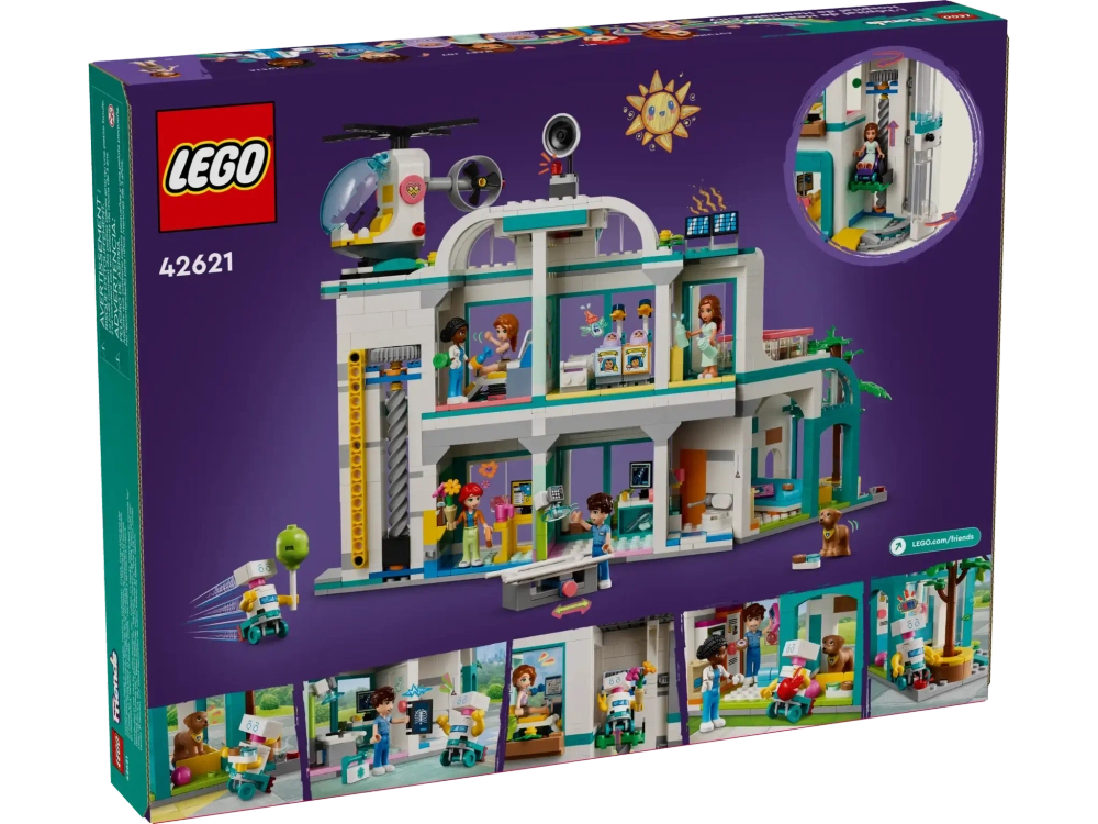 Конструктор LEGO Friends 42621 Больница Хартлейк-Сити