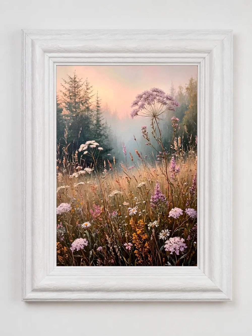 Интерьерная картина на холсте в раме "Утро", 33×43 см