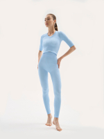 Топ в рубчик 9045 Crop top Rib