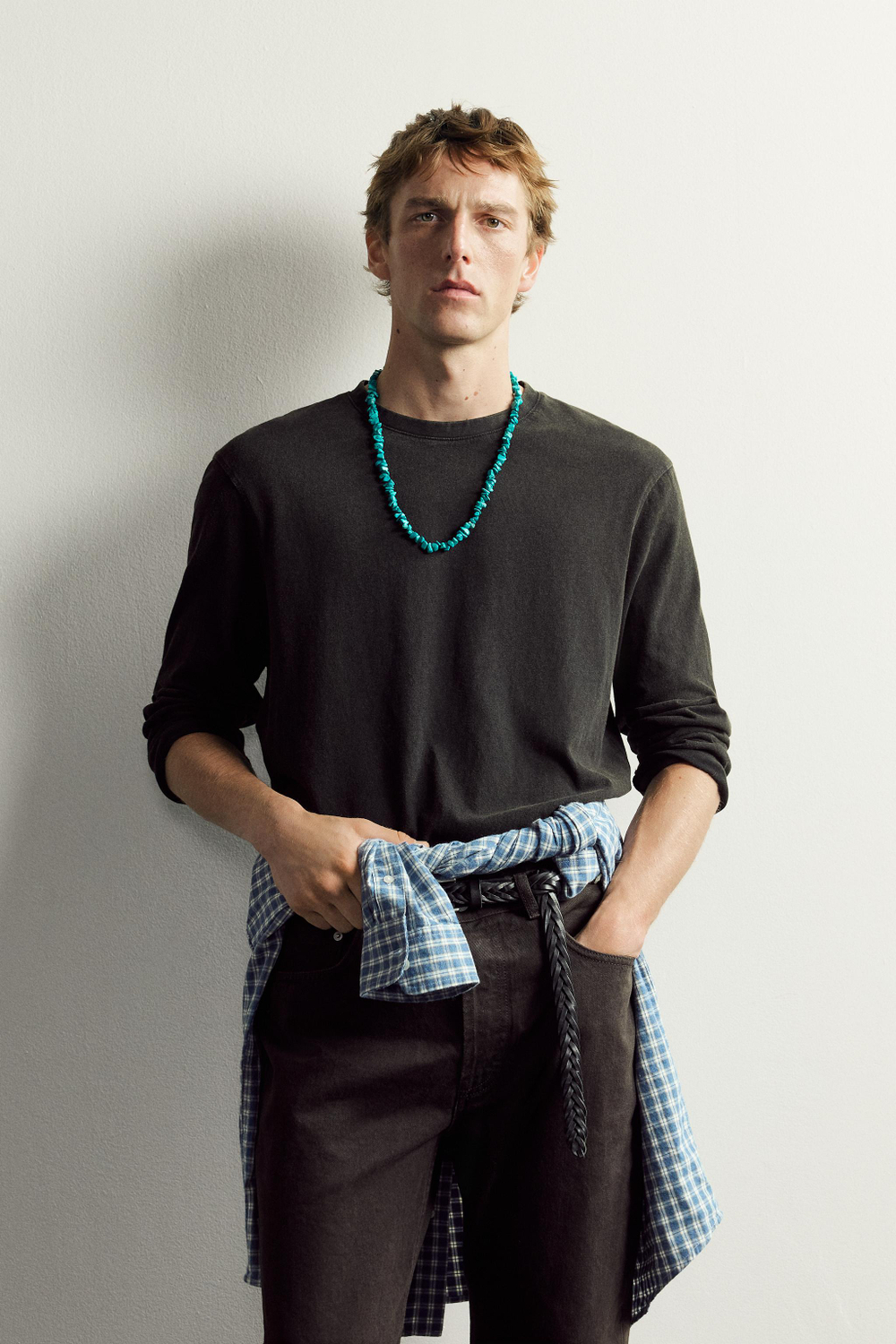 ФУТБОЛКА С ДЛИННЫМИ РУКАВАМИ AARON LEVINE X ZARA — ZARA