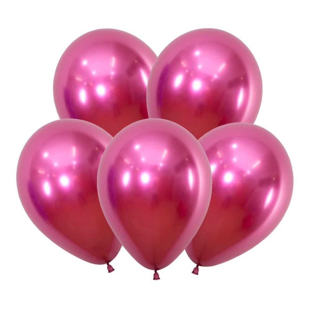 S 12" Зеркальные Рефлекс Фуксия / Reflex Fuchsia / 50 шт. S 12" Зеркальные Рефлекс Фуксия / Reflex Fuchsia / 50 шт.