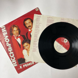 Винтажная виниловая пластинка LP Ricchi and Poveri Богатые и Бедные E Penso A Te (Italy 1981) Stasera Canto