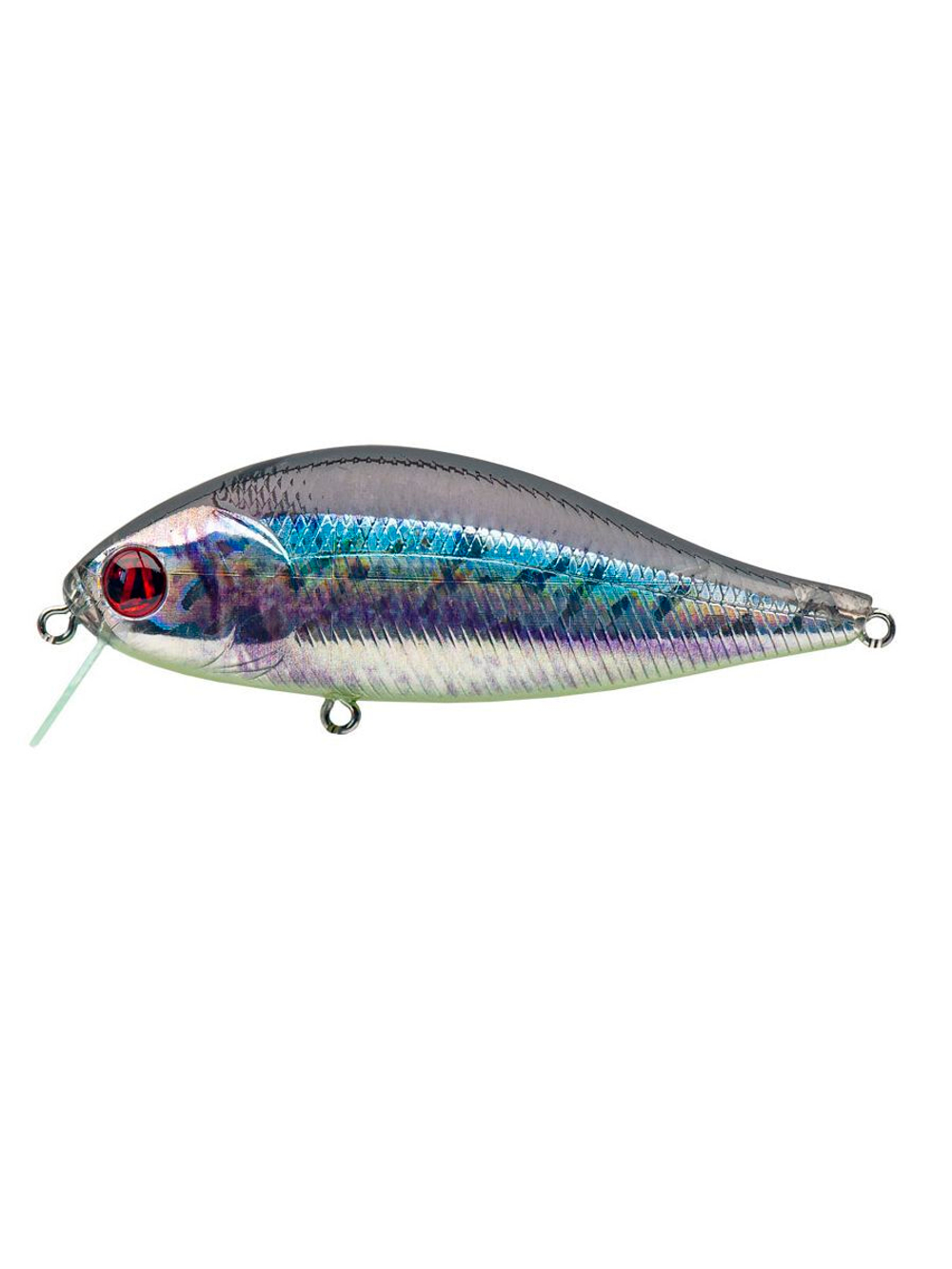 Воблер Pontoon21, Bet-A-Shad 63F-SR, 63мм, 7.3 гр., 0.1-0.3 м.