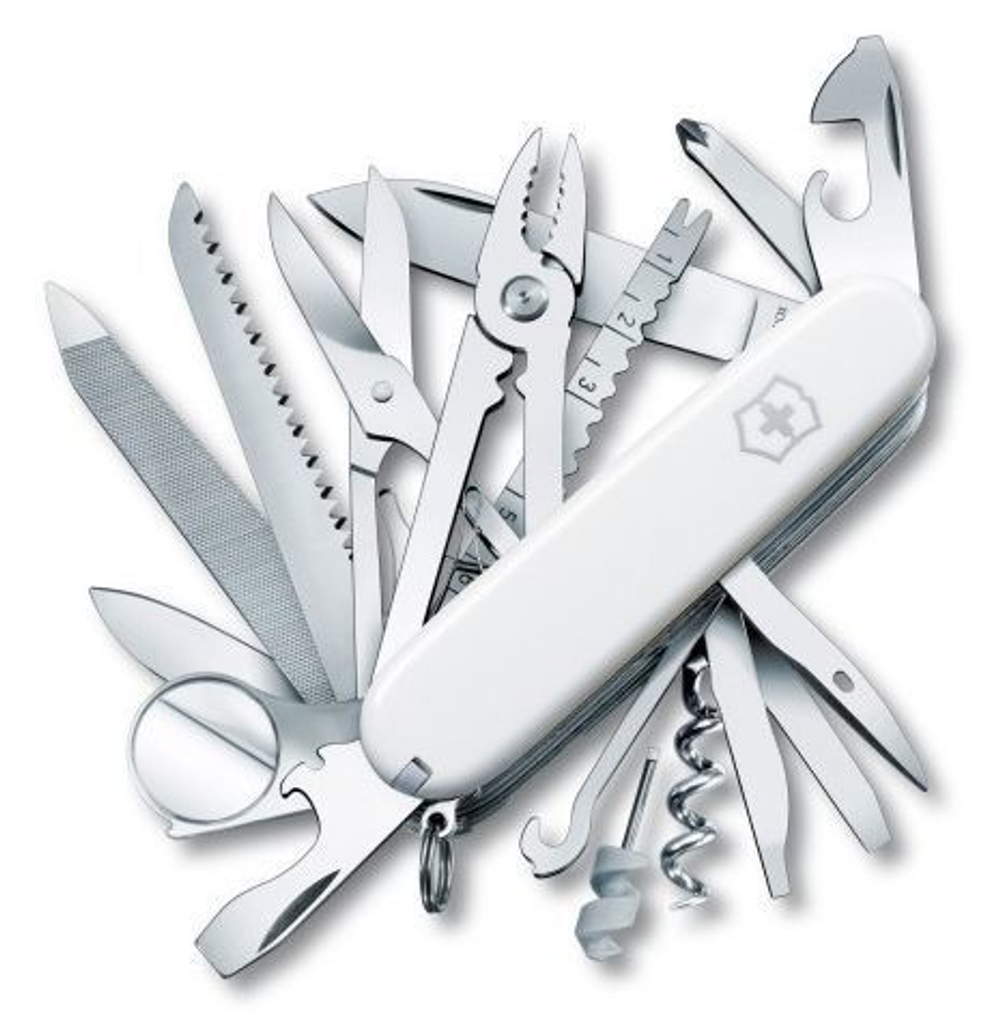 Нож Victorinox SwissСhamp 91мм, белый, 1.6795.7R