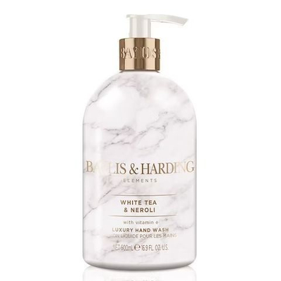 Жидкое мыло для рук Baylis & Harding Elements White Tea & Neroli "Белый чай и Нероли" 500 мл (Из Финляндии)