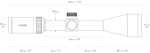 Оптический прицел Hawke Vantage IR 3-9x50 Mil-Dot с подсветкой (14230)