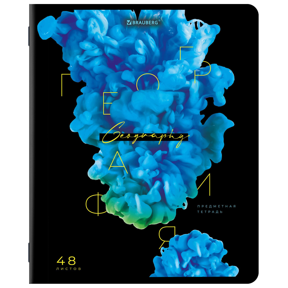 Тетради предметные, КОМПЛЕКТ 12 ПРЕДМЕТОВ, "PIGMENT", 48 л., глянцевый УФ-лак, BRAUBERG, 404834