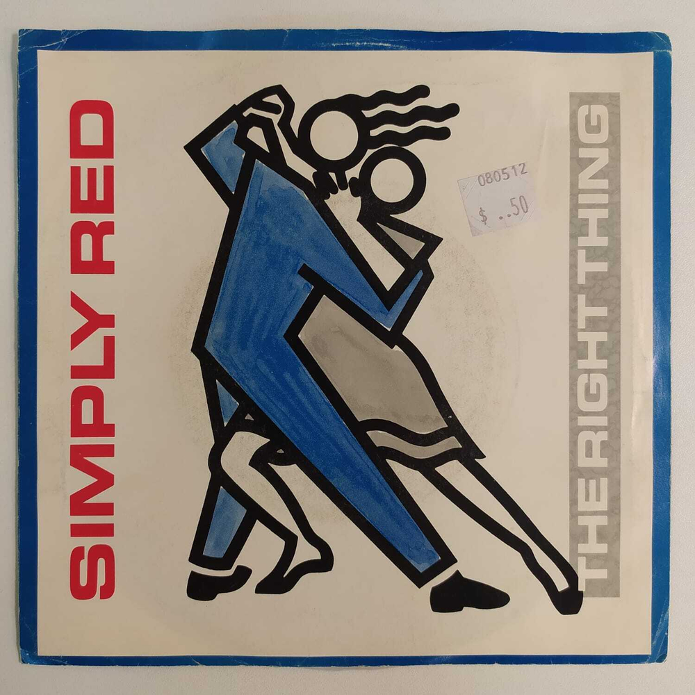 Simply Red - The Right Thing (США 1987г.) 7", 45 RPM, Single