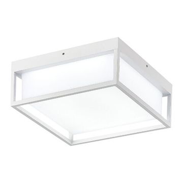 Уличный потолочный светильник LED 20W 3000K/4000K/5000K SL9517.502.01 белый Cubo ST-Luce