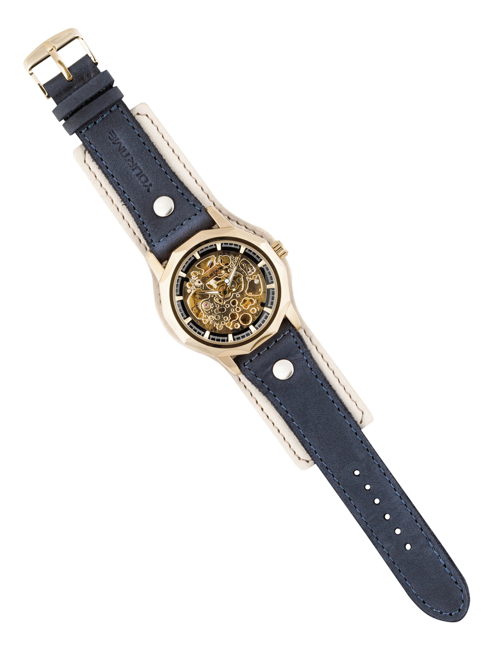 Часы скелетоны мужские механические Elegant YOURTIME