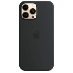Силиконовый чехол с поддержкой MagSafe Apple Silicone Case для iPhone 13 Pro Max, Midnight (Темная ночь)