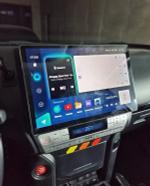 Магнитола для Toyota Land Cruiser Prado 150 2017-2023 (рамка 10) - Teyes CC3-2K-360 монитор 13" 2K QLED на Android 10, Быстрая, CarPlay, 4G SIM-слот, 4 камеры в комплекте