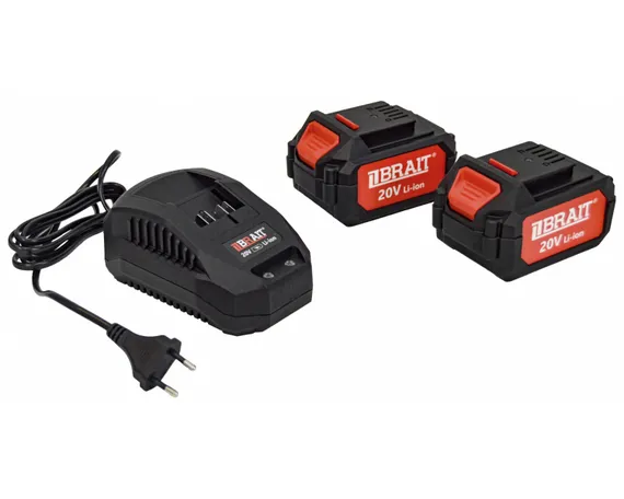 Воздуходув-садовый пылесос аккумуляторный BRAIT BCVB40-4PU-2 PRO