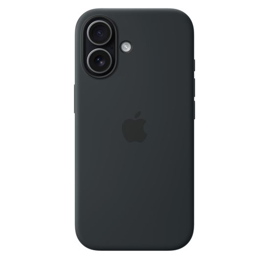Чехол Silicone Case MagSafe для iPhone 17 Черный