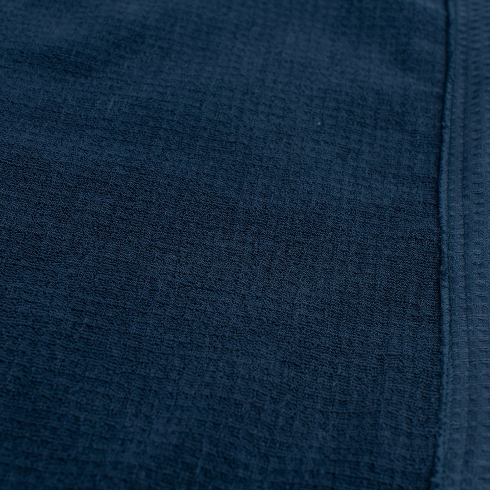 Халат банный темно-синего цвета essential l/xl