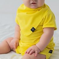 Комплект шапочка и платочек "Вb team yellow" 0+