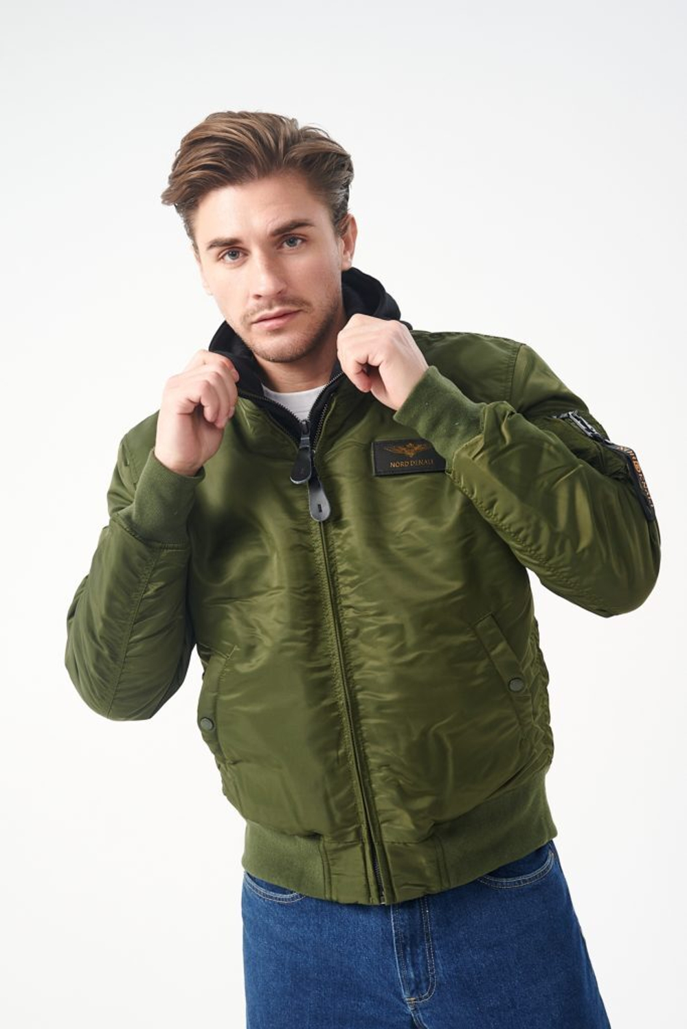 Куртка Бомбер - Denali MA-1 Hooded