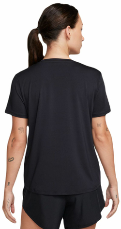 Женская теннисная футболка Nike Dri-Fit One Classic Top - черный