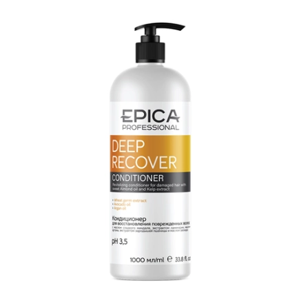 EPICA Professional Кондиционер для восстановления повреждённых волос, Deep Recover, 1000 мл