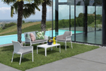 Комплект пластиковой мебели Nardi Net Relax, белый