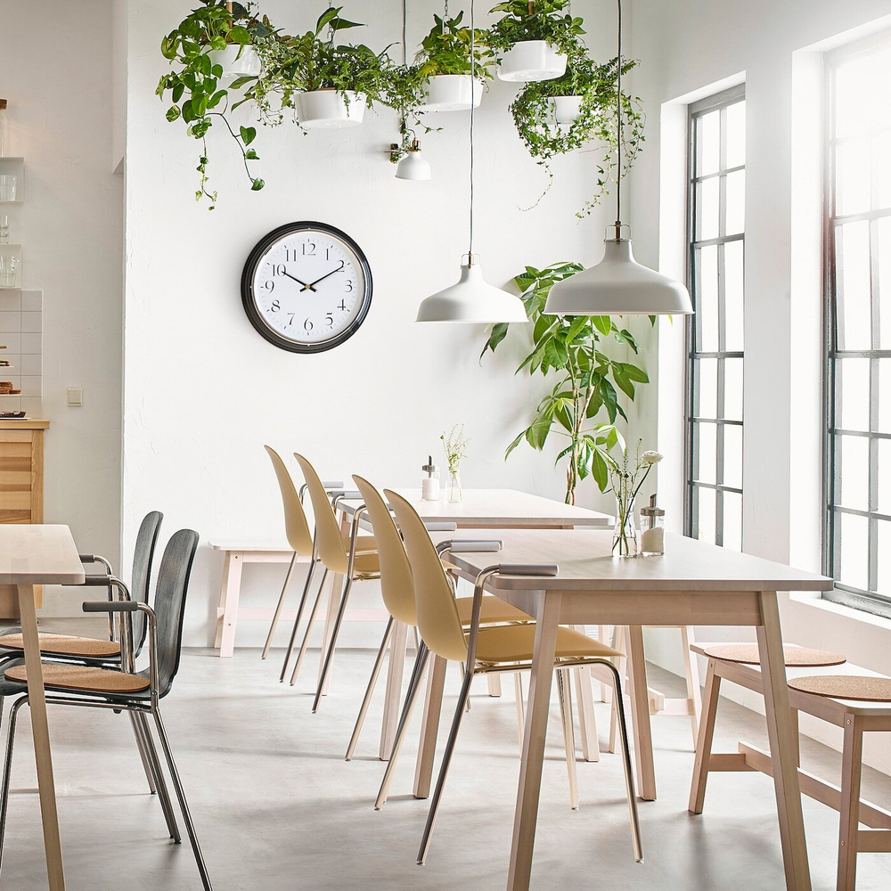 IKEA BRAVUR (ИКЕА БРАВУР) — Настенные часы, черные, 59 см, фото 5